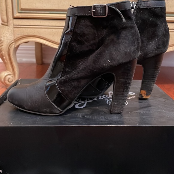 Seychelles Stick Your Neck Put Used Leather Boots Size 7 - Picture 7 of 8